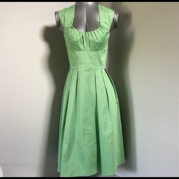 Calvin Klein Dresses & Skirts - Retro fit Calvin Klein sea foam green dress